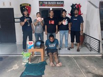 Bobol Rumah Warga untuk Beli Sabu dan Susu Anak, Residivis Curat Ditangkap