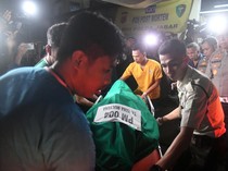 Pemulangan Jenazah Korban Kecelakaan di Gerbang Tol Ciawi