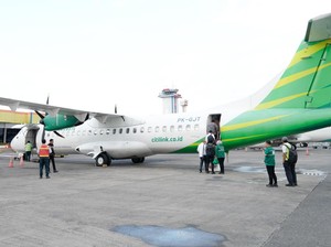 Kronologi Pesawat Citilink Pecah Ban Usai Lepas Landas di Halim