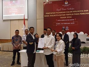 KPU Tetapkan Amsakar-Li Claudia jadi Walkot-Wawalkot Batam Terpilih