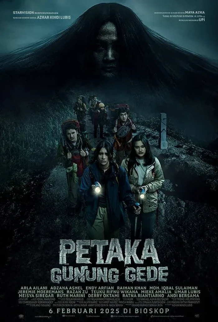 Poster film Petaka Gunung Gede.