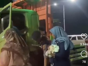 Viral Ibu Melahirkan dalam Truk di Suramadu