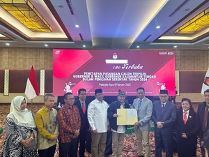 KPU Kalteng Tetapkan Agustiar Sabran-Edy Pratowo Jadi Gubernur-Wagub Terpilih