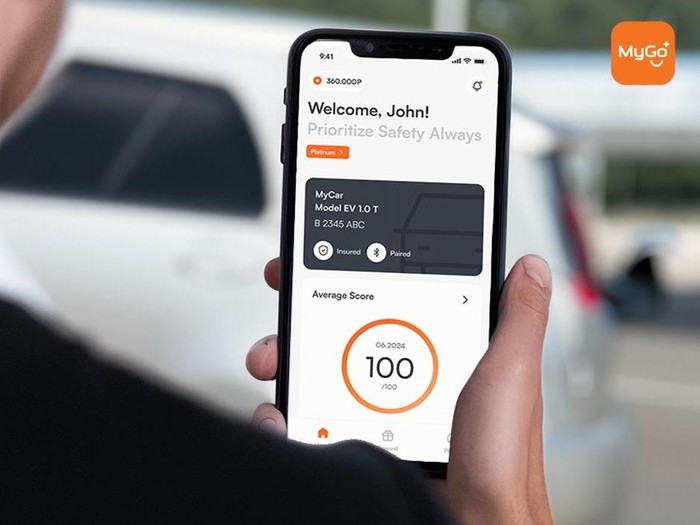 Aplikasi berkendara MyGo+