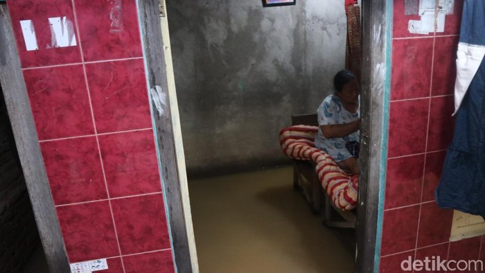 Kondisi banjir di Desa Doropayung Kecamatan Juwana, Jumat (7/2/2025).