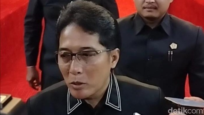 Bupati Badung sekaligus Wakil Gubernur Bali Terpilih 2025-2030, I Nyoman Giri Prasta, Jumat (7/2/2025).