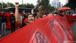 Demo Penuntasan Kasus Hukum di Polda Metro Jaya