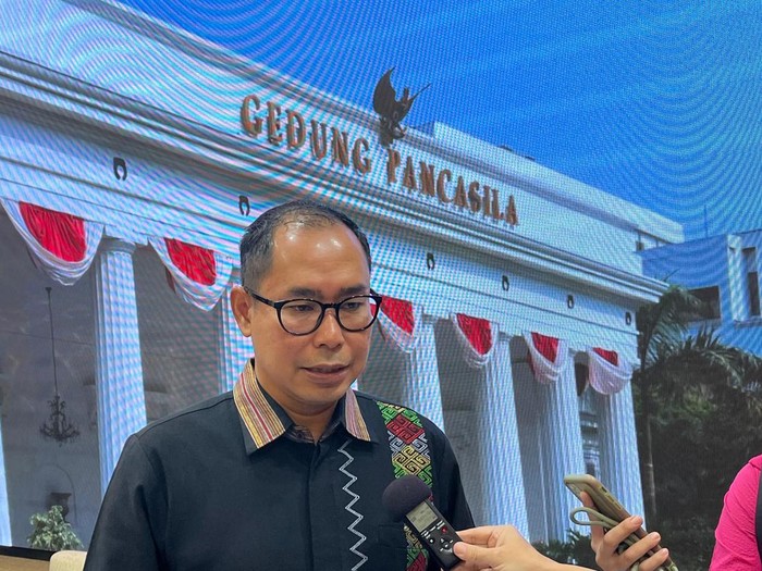 Direktur Perlindungan WNI dan Badan Hukum Indonesia Kemlu RI, Judha Nugraha (Rumondang/detikcom)
