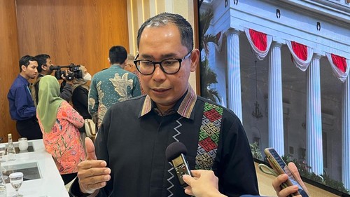 Direktur Perlindungan WNI dan Badan Hukum Indonesia Kemlu RI, Judha Nugraha (Rumondang/detikcom)