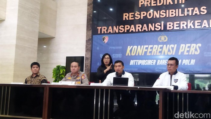 Dirtipidsiber Bareskrim Polri, Brigjen Himawan Bayu Adji (Kurniawan F/detikcom)
