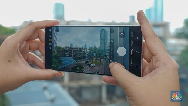 Fitur pada smartphone Samsung Galaxy S25 Ultra. (CNBC Indonesia/Faisal Rahman) Fitur pada smartphone Samsung Galaxy S25 Ultra. (CNBC Indonesia/Faisal Rahman)