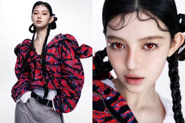 Dalam wawancaranya dengan CNN, dua personel grup KPop NJZ, Hanni dan Hyein memberikan spoiler tentang gaya baru mereka yang terasa lebih bold dan mature. Foto: dok. Instagram @njz_official