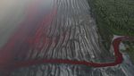 Geger Sungai di Argentina Berubah Merah