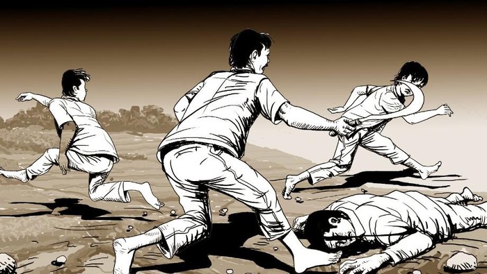 Ilustrasi Suwirjo alias Wirjo