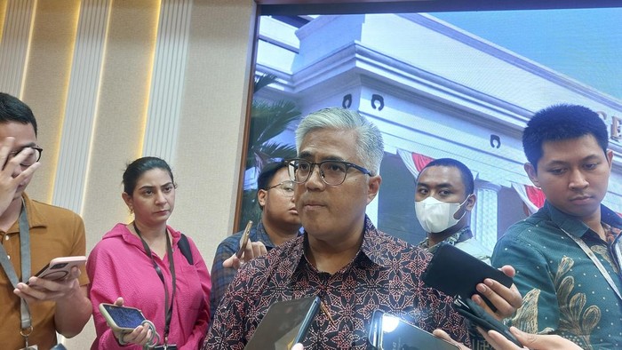 Jubir Kemlu RI Roy Soemirat (Ondang/detikcom)