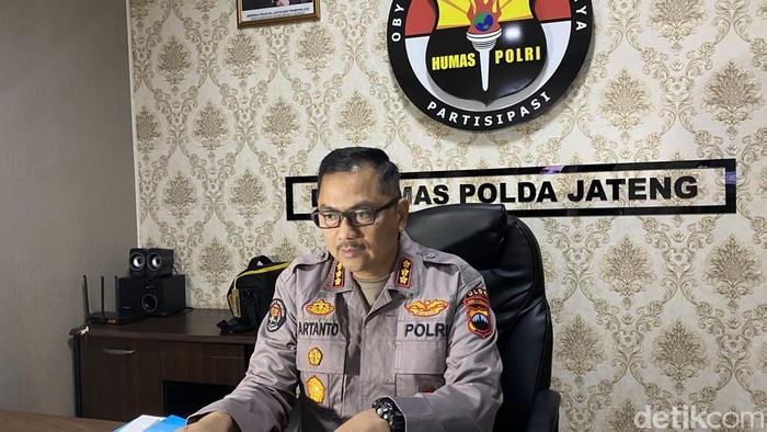 Kabid Humas Polda Jateng, Kombes Artanto di Polda Jateng, Jumat (7/2/2025).