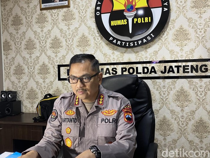 Kabid Humas Polda Jateng, Kombes Artanto di Polda Jateng, Jumat (7/2/2025).