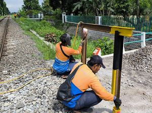 KAI Daop 8 Surabaya Tutup 19 Perlintasan Sebidang sepanjang 2025