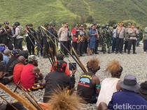 Situasi Puncak Jaya Masih Panas Pascabentrok Pendukung Paslon Pilkada-3 Tewas