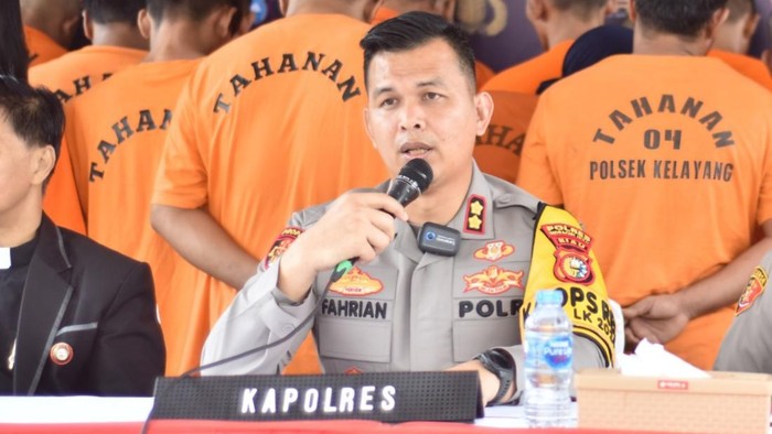 Kapolres Inhu. AKBP Fahrian Siregar. (Dok Humas Polres Inhu)
