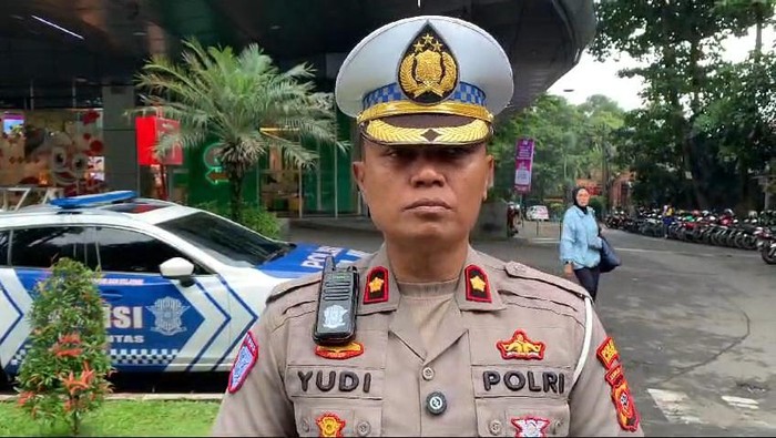 Kasat Lantas Polresta Bogor Kota Kompol Yudiono. (M Sholihin/detikcom)