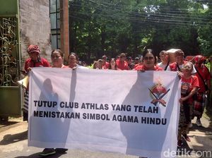 Dianggap Lecehkan Dewa Siwa, Massa Demo Minta Atlas Beach Club Ditutup!