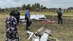 Penampakan Pesawat Kontrak Militer AS yang Jatuh di Filipina
