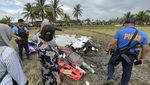 Penampakan Pesawat Kontrak Militer AS yang Jatuh di Filipina