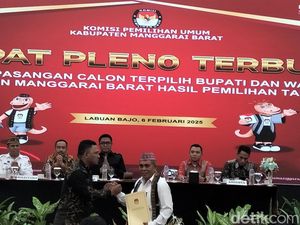 KPU Tetapkan Edi Endi Bupati Manggarai Barat Terpilih 2025-2030
