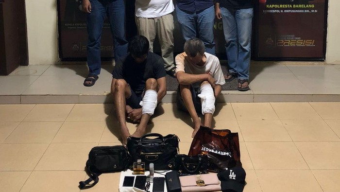 Residivis pencurian rumah kosong di Batam ditembak polisi karena melawan saat diamankan. (Dok Polsek Bengkog)
