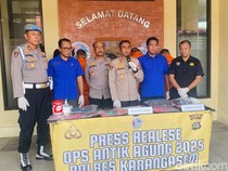 Polisi Bekuk 5 Pengedar Narkoba di Karangasem, 2 Orang Residivis