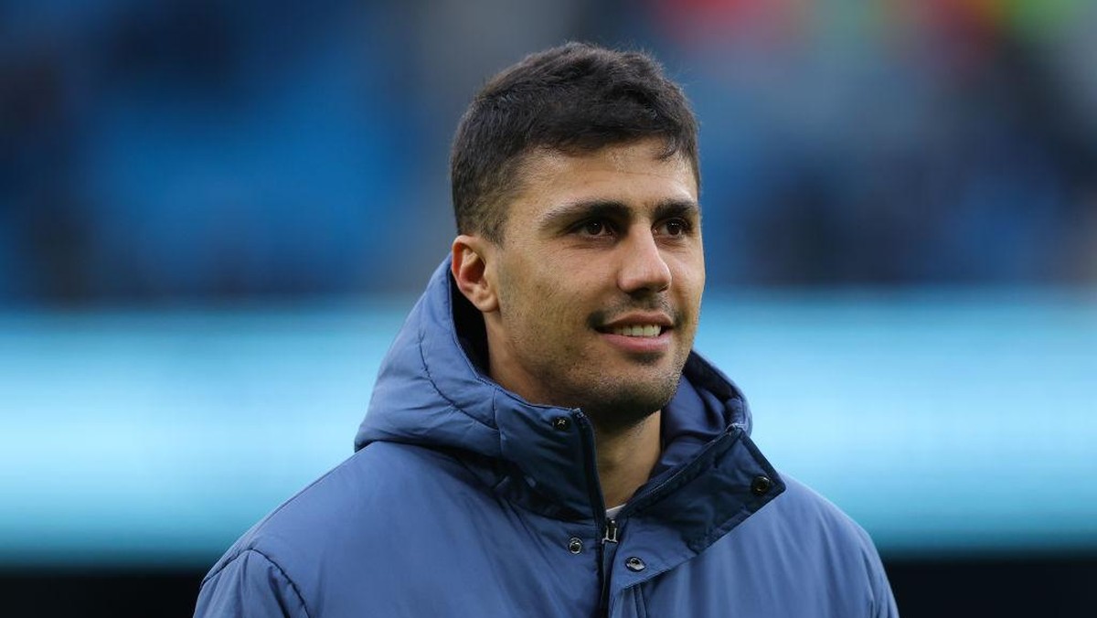 Rodri didaftarkan untuk skuad Manchester City di fase gugur Liga Champions *(Getty Images/James Gill - Danehouse)