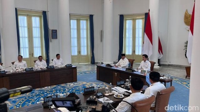 Sidang perdana DPN di Kompleks Istana Kepresidenan, Bogor, Jawa Barat, Jumat (7/2/2025). Foto: Eva/detikcom.