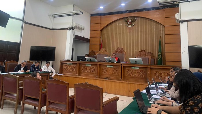 Sidang praperadilan Hasto (Mulia/detikcom)