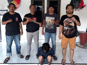 Buron 4 Bulan, Sudar yang Bacok Teman Pacarnya Ditangkap