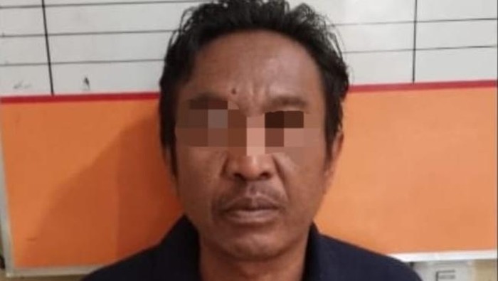 Tanmpang Darul warga Empat Lawang yang bacok istrinya