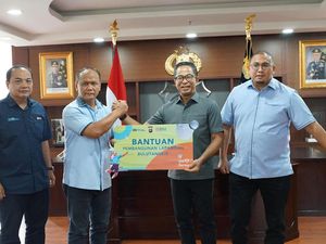 Andre Rosiade Gaet BNI Bangun GOR SLB Kemala Bhayangkari di Sumbar