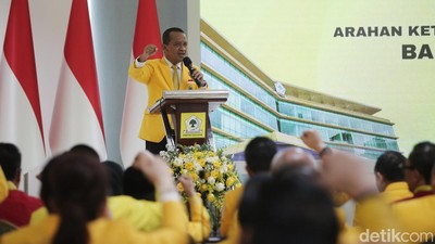 Bahlil Buka Rakernas Partai Golkar