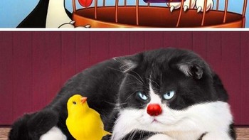 Sylvester and Tweety dari Looney Tunes. Foto: Brightside