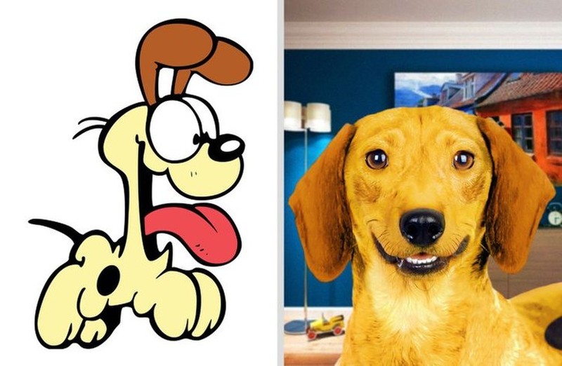 Begini Jadinya Animasi Sonic, Garfield Hingga Squidward di Dunia Nyata