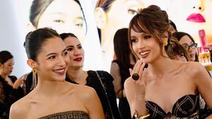 Adu Gaya Cinta Laura & Putri Marino Pakai Gaun Korset, Seksi Elegan