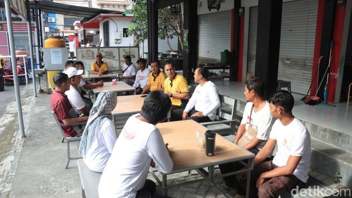 Curhat kamtibmas Polres Blitar Kota di Pasar Pon