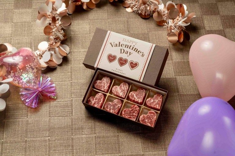 Istimewa! Wagyu Bentuk Hati Seharga Rp 1 Juta Buat Hadiah Valentine