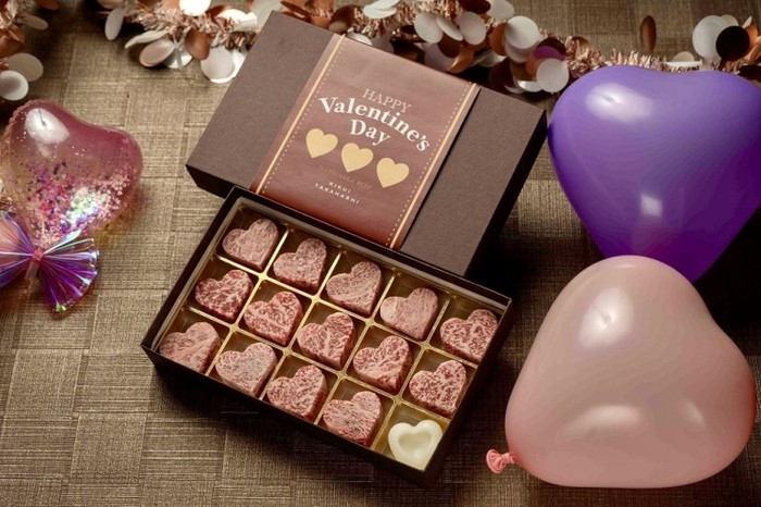 Istimewa! Wagyu Bentuk Hati Seharga Rp 1 Juta Buat Hadiah Valentine