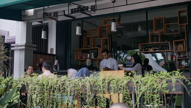 Kafe perpustakaan di Malang