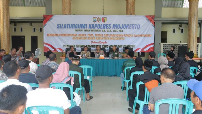 Kapolres Mojokerto Safari Kecamatan untuk Harkamtibmas