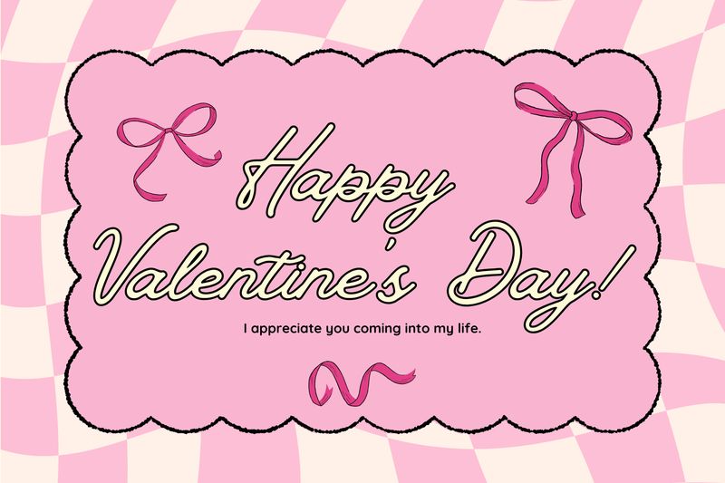 Kartu Ucapan Valentine Day