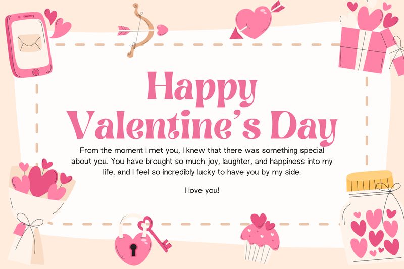 Kartu Ucapan Valentine Day