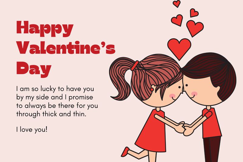 Kartu Ucapan Valentine Day