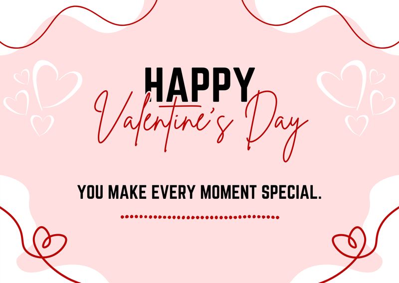 Kartu Ucapan Valentine Day